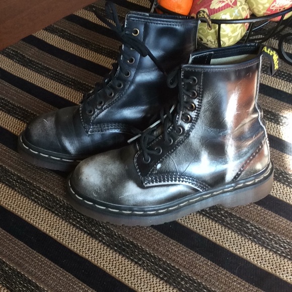 distressed doc martens